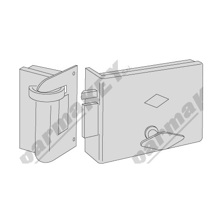 Serrature da applicare CISA 13010-10-2
