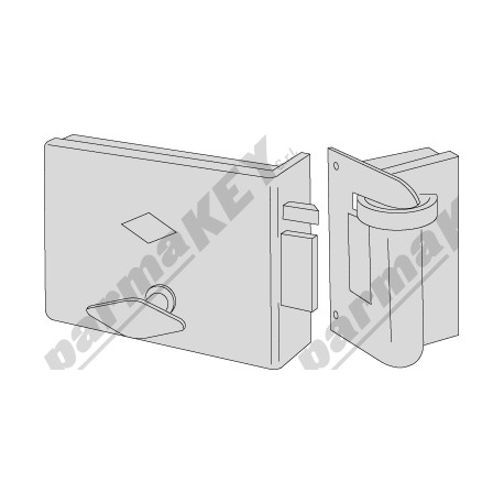 Serrature da applicare CISA 13010-12-1
