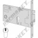 Serrature da infilare CISA 14350-90