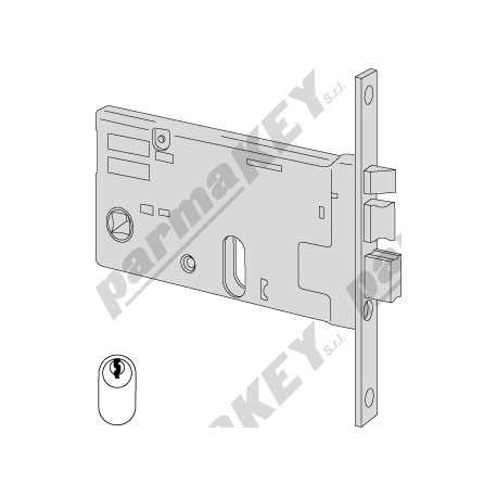 Serrature da infilare CISA 14460-80