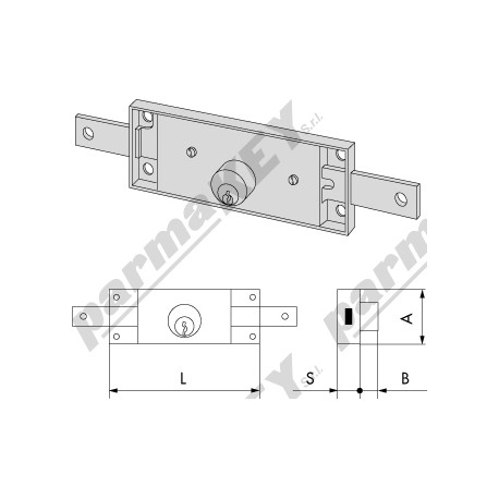 Serrature da applicare CISA 41410-78-0