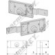 Coppia serrature  da applicare CISA 41525-78-0