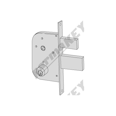 Serrature da infilare CISA 42510-50