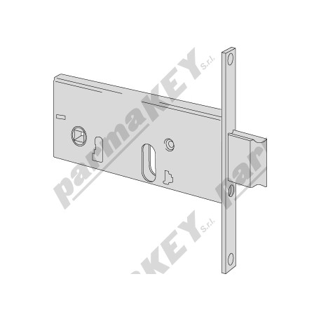 Serrature da infilare CISA 44156-80