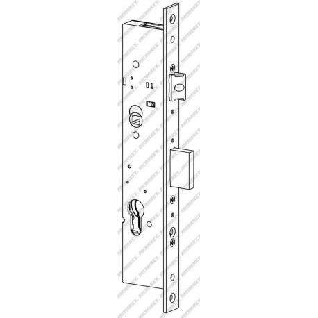 Serrature da infilare CISA 49225-35