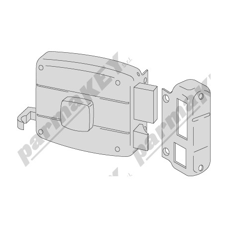 Serrature da applicare CISA 50110-40-1