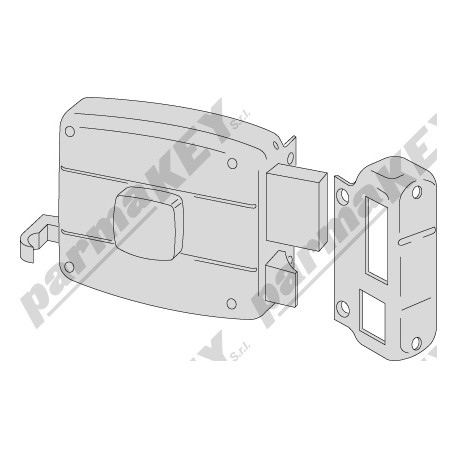 Serrature da applicare CISA 50115-70-1