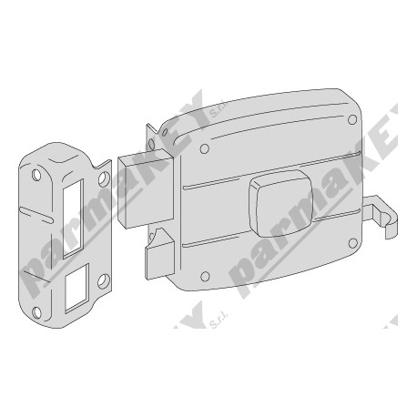 Serrature da applicare CISA 50115-70-2