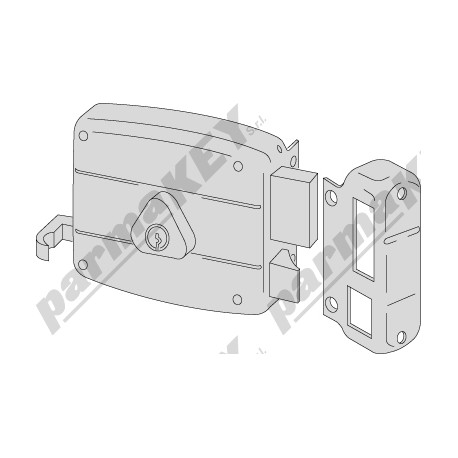 Serrature da applicare CISA 50120-40-1