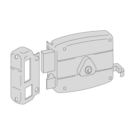 Serrature da applicare CISA 50120-60-2
