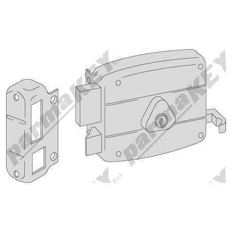 Serrature da applicare CISA 50121-70-2