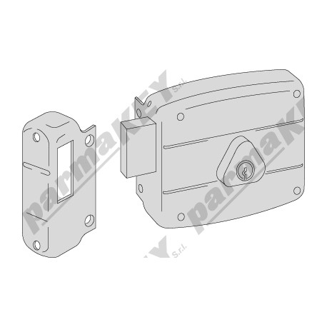 Serrature da applicare CISA 50141-70-2