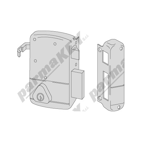Serrature da applicare CISA 50220-45-1