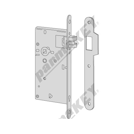 Serrature da infilare CISA 52751-60