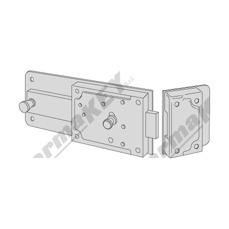 Serrature da applicare CISA 55054-50-1