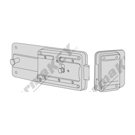 Serrature da applicare CISA 55071-50-1