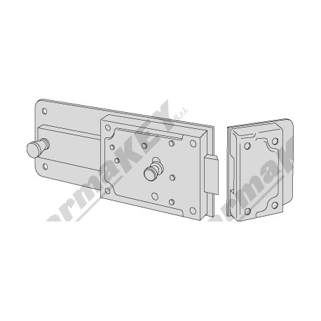 Serrature da applicare CISA 55074-60-1