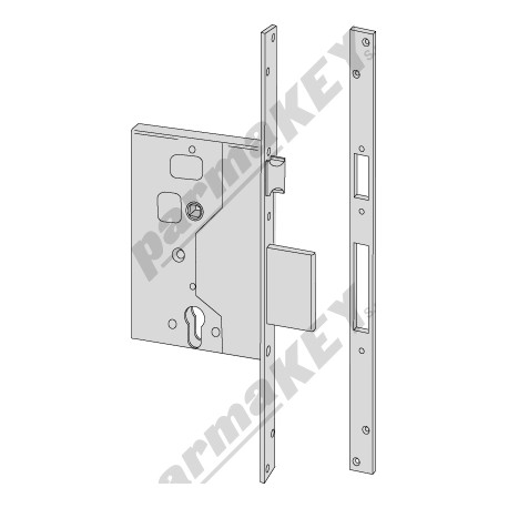 Serrature da infilare CISA 56250-60
