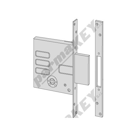 Serrature da infilare CISA 57010-50