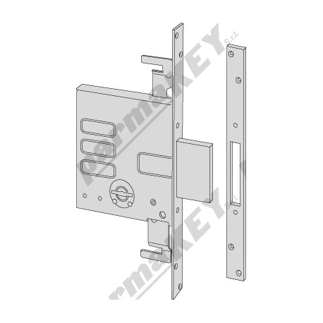 Serrature da infilare CISA 57015-70