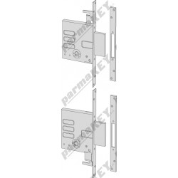 Coppia serrature  da infilare CISA 57020-60