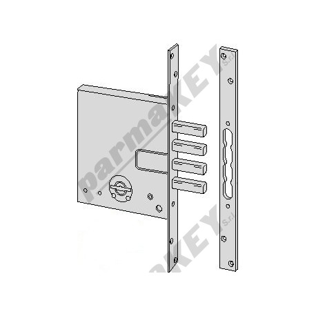 Serrature da infilare CISA 57028-60