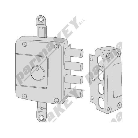 Serrature da applicare CISA 57120-60-1