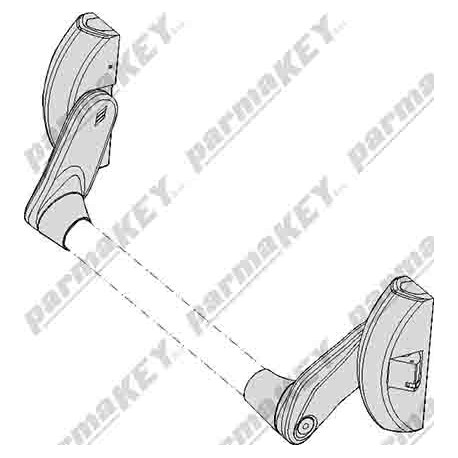 Maniglione antipanico da applicare CISA 59001-10