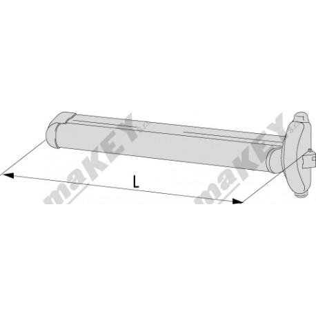 Maniglione antipanico da applicare CISA 59810-11-C2-FR