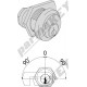 Serratura per mobile  universale CISA 72250-26-1