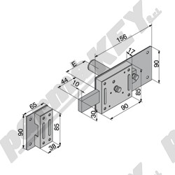 Ferroglietto  da applicare WELKA WE011-4550