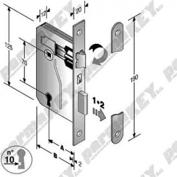 Serrature da infilare BONAITI SERRATURE 038160